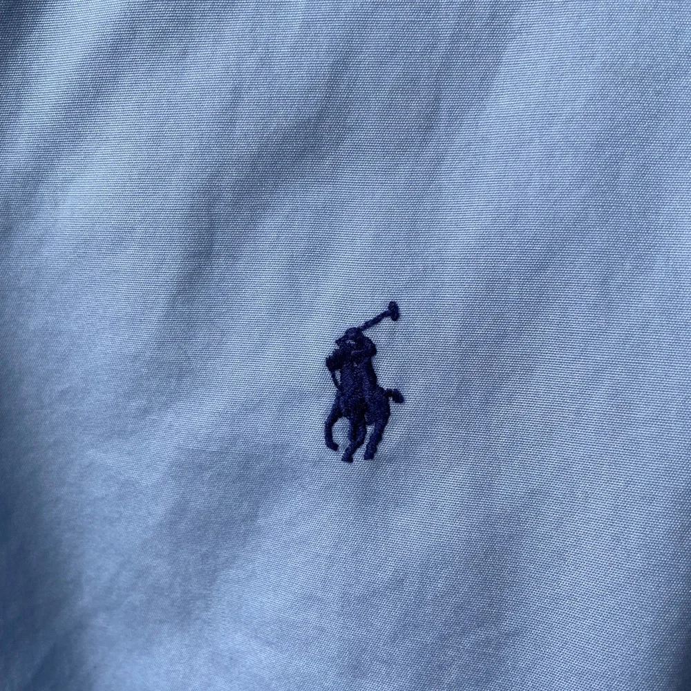 Blue Ralph Lauren button down. - Picture 2 of 4